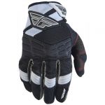 Gants cross Fly F16 KID GLOVES NOIR BLANC 2012
