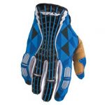 Gants cross Fly KINETIC KID GLOVES BLEU MARINE 2012