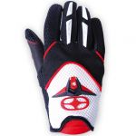 Gants cross No Fear PROTON WHITE RED GLOVES 2012