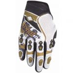 Gants cross Shot CONTACT OLD SCHOOL BLANC OR GLOVES 2012