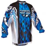 Maillot cross Fly KINETIC KID JERSEY BLEU NOIR 2012
