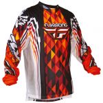 Maillot cross Fly KINETIC KID JERSEY ORANGE 2012