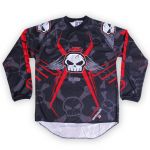 Maillot cross No Fear SPECTRUM ENERGY BLACK RED JERSEY 2012 ENFANT