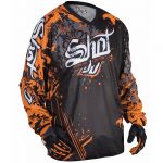 Maillot cross Shot DEVO BLAST NOIR ORANGE JERSEY 2012