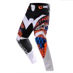Pantalon cross Alpinestars CHARGER PANTS ORANGE BLUE BLACK ENFANT 2012