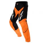 Pantalon cross Alpinestars RACER PANTS ORANGE BLACK WHITE ENFANT 2012
