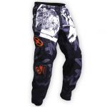 Pantalon cross No Fear SPECTRUM SCRATCH BLACK SILVER ORANGE PANT 2012