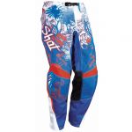 Pantalon cross Shot CONTACT OLD SCHOOL BLEU ROUGE PANT 2012