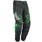 Pantalon cross Shot CONTACT ROOTS NOIR VERT PANT 2012