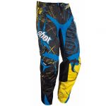 Pantalon cross Shot FLEXOR HEAVY BLEU JAUNE PANT 2012