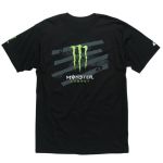 t-shirt manches courtes Monster BROOKS BLACK