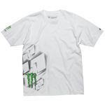 t-shirt manches courtes Monster CRISIS WHITE