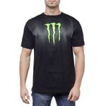 t-shirt manches courtes Monster MONSTER CHARLIE TEE BLACK