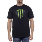 t-shirt manches courtes Monster MONSTER SLIDER TEE BLACK 