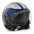 Casque Momo Design AVIO DECAL SILVER