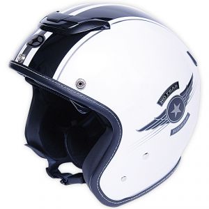No Fear JET 381 WINGS BLACK WHITE