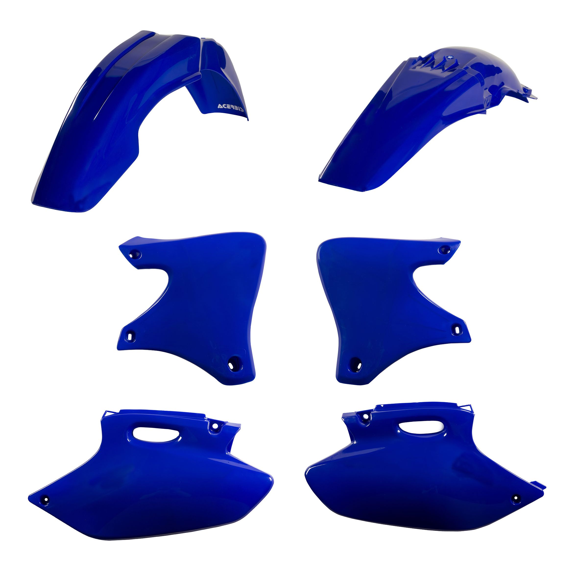 Kit plastiques Acerbis couleur bleu