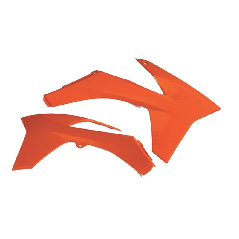 Ouie de radiateur Acerbis orange
