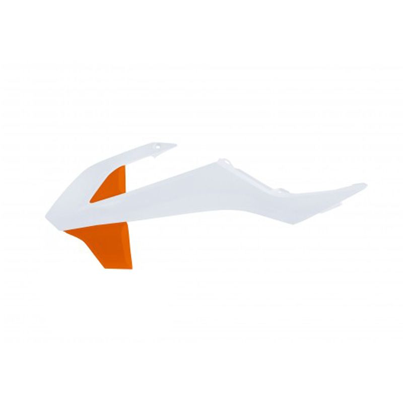Ouie de radiateur Acerbis BLANC 2 / ORANGE