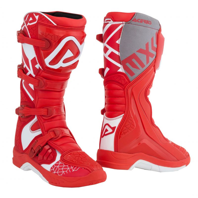Image of Bottes cross Acerbis X-TEAM RED WHITE 2023
