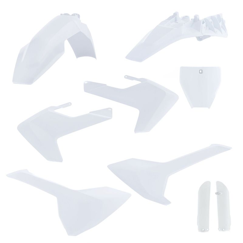 Kit plastiques Acerbis FULL KIT BLANC 2