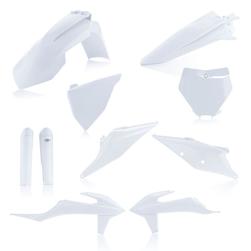 Kit plastiques Acerbis FULL KIT BLANC 2