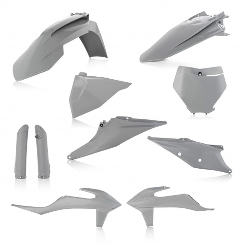 Kit plastiques Acerbis FULL KIT GRIS