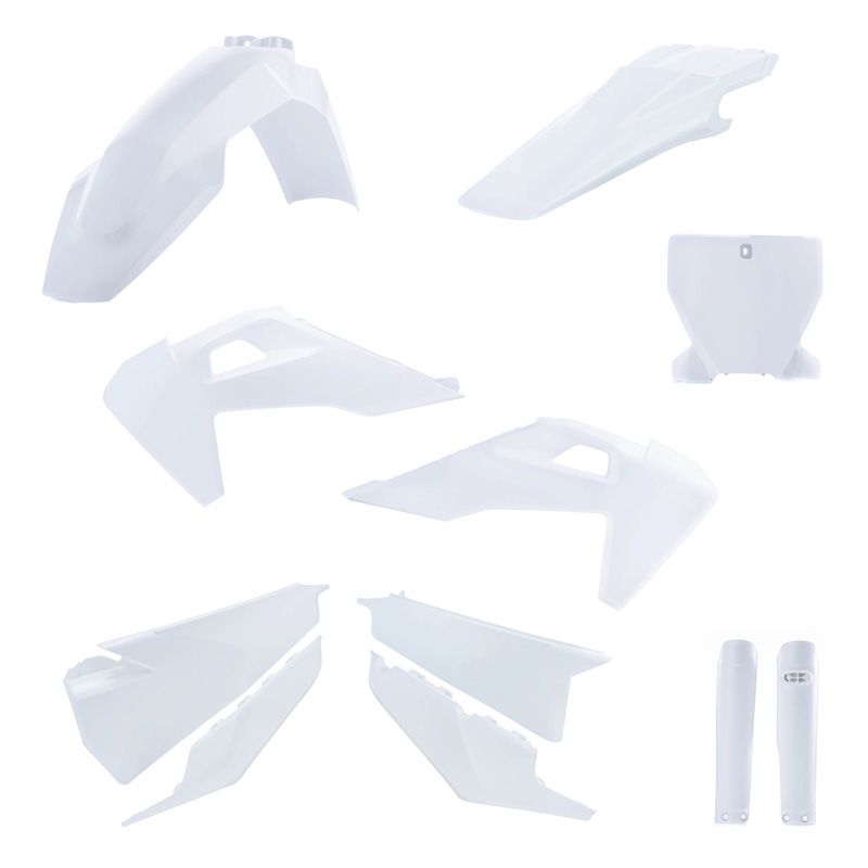 Kit plastiques Acerbis FULL KIT BLANC 2