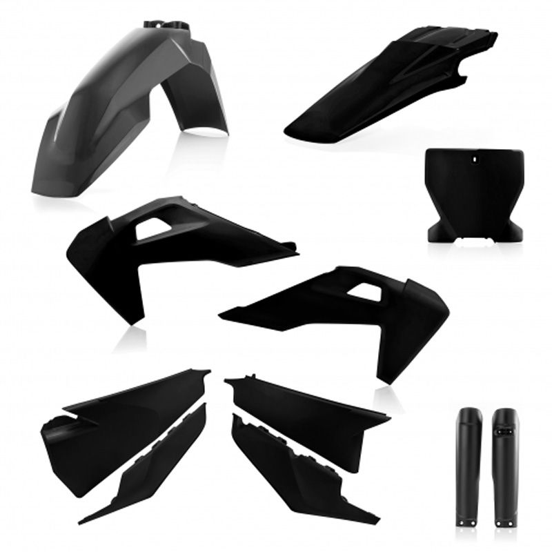 Kit plastiques Acerbis FULL KIT NOIR