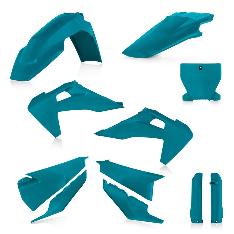 Image of Kit plastiques Acerbis FULL KIT VERT 3