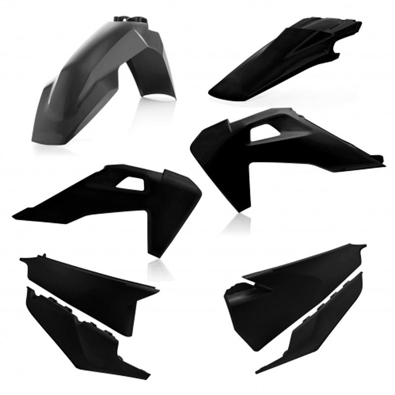Kit plastiques Acerbis COULEUR NOIR