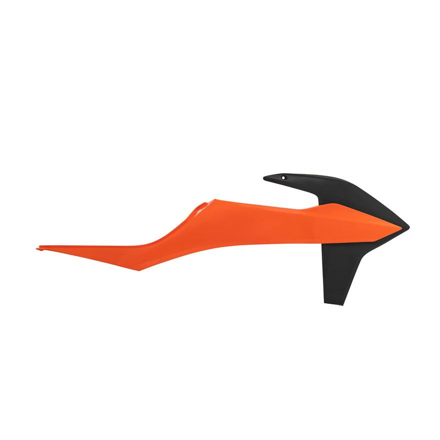 Ouie de radiateur Acerbis ORANGE/NOIR