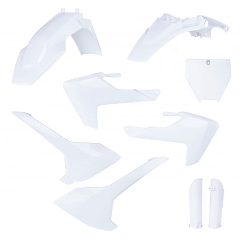 Kit plastiques Acerbis FULL KIT BLANC 2