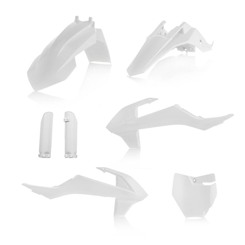 Kit plastiques Acerbis FULL KIT BLANC