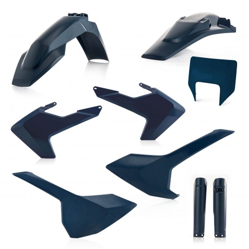 Kit plastiques Acerbis FULL KIT BLEU