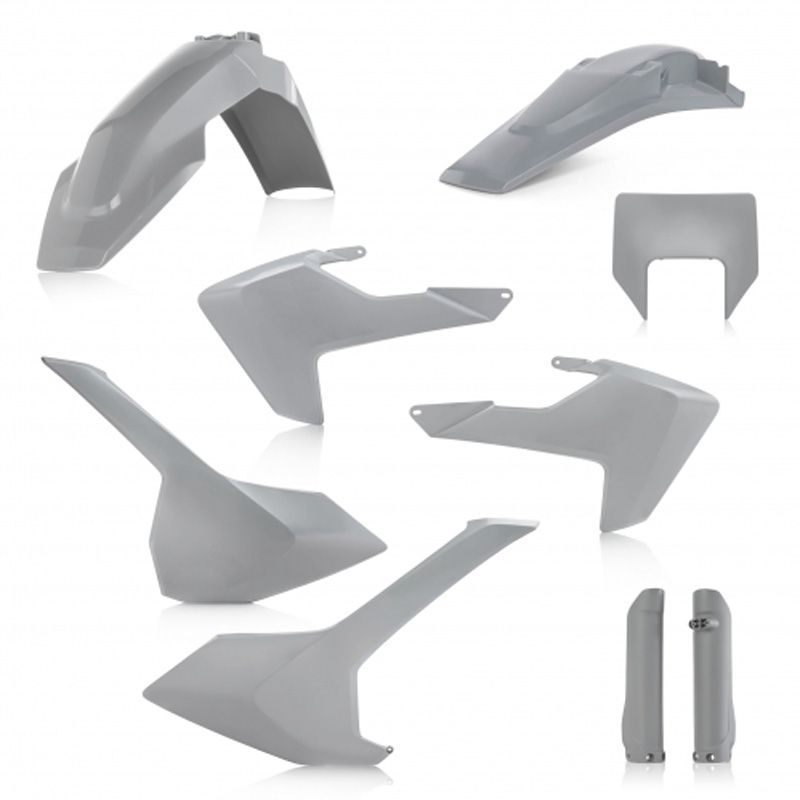 Kit plastiques Acerbis FULL KIT GRIS