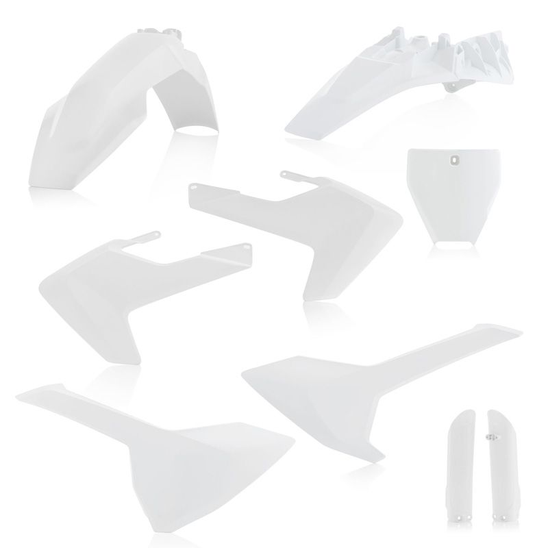 Kit plastiques Acerbis FULL KIT BLANC