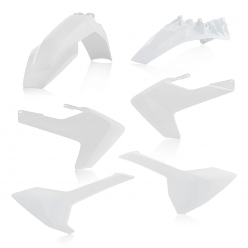 Kit plastiques Acerbis COULEUR BLANC