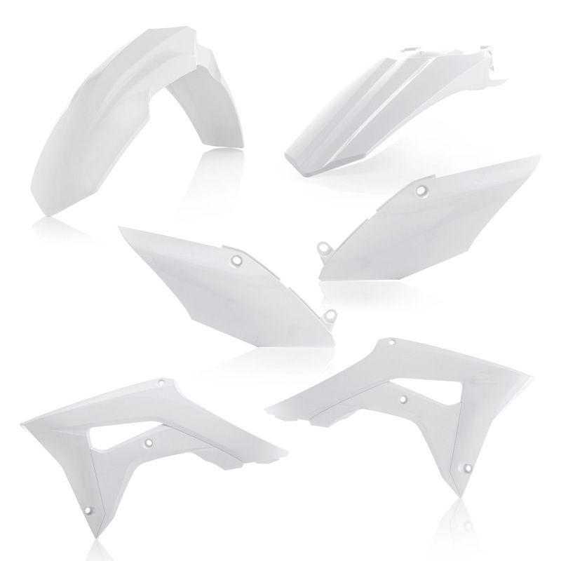 Kit plastiques Acerbis COULEUR BLANC
