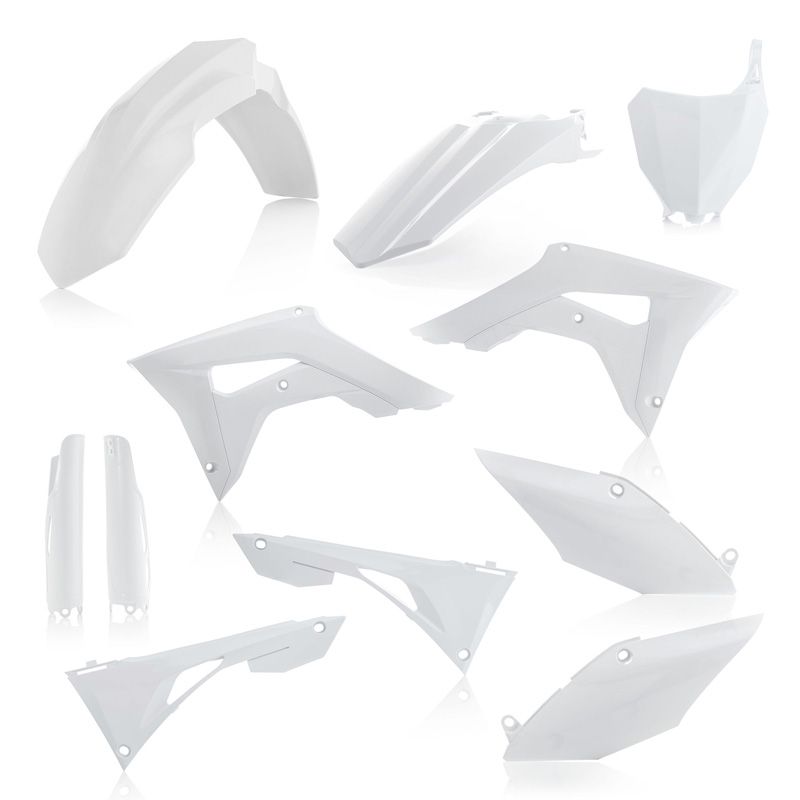 Kit plastiques Acerbis FULL KIT BLANC