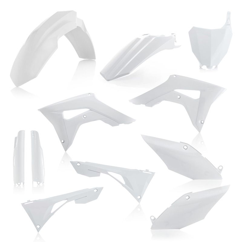 Kit plastiques Acerbis FULL KIT BLANC