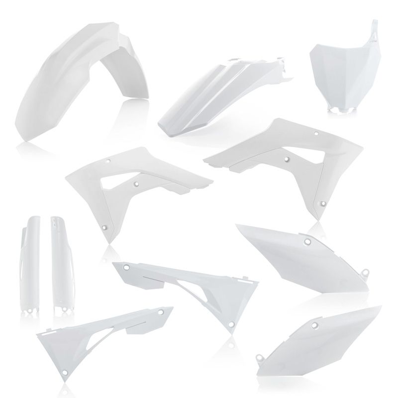 Kit plastiques Acerbis FULL KIT BLANC