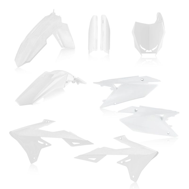 Kit plastiques Acerbis FULL KIT BLANC