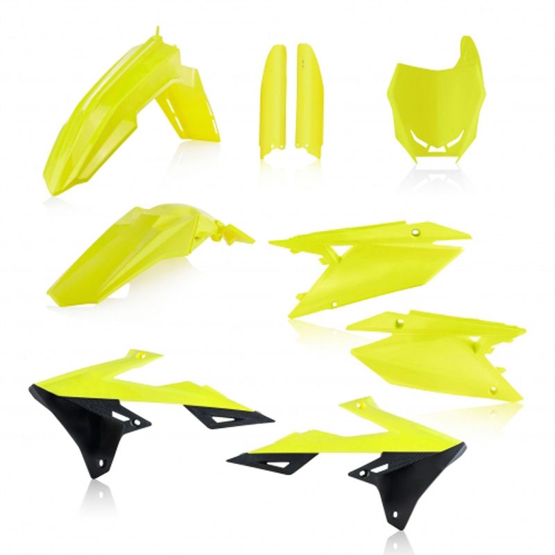 Kit plastiques Acerbis FULL KIT JAUNE FLUO/NOIR
