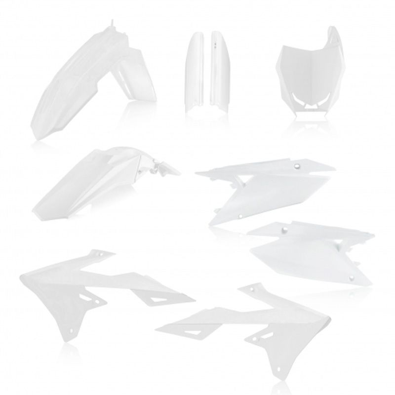 Kit plastiques Acerbis FULL KIT BLANC