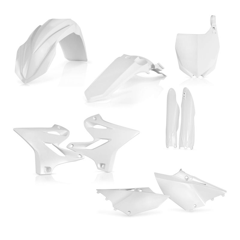 Kit plastiques Acerbis FULL KIT BLANC