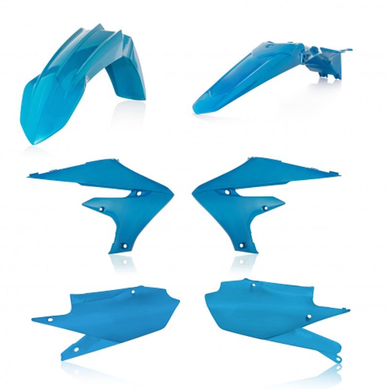 Kit plastiques Acerbis COULEUR LIGHT BLUE