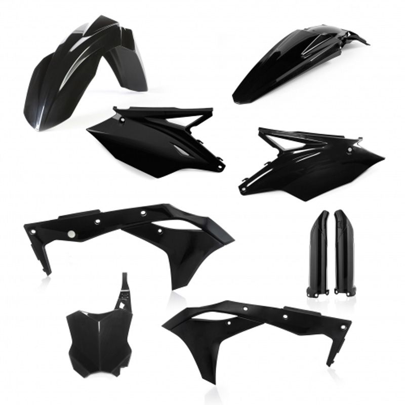 Kit plastiques Acerbis NOIR