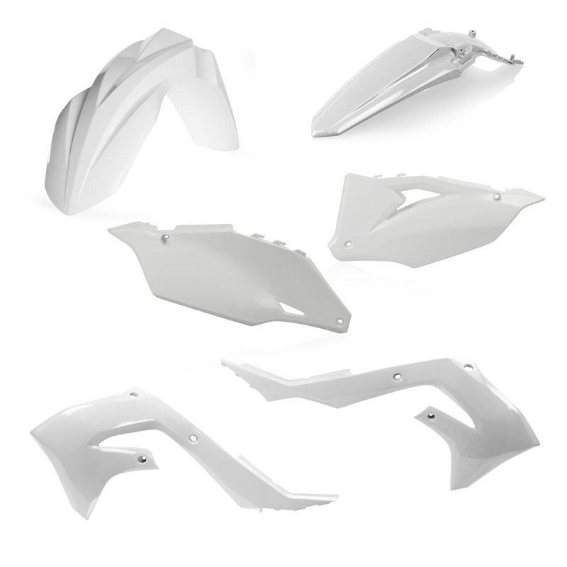 Kit plastiques Acerbis COULEUR BLANC