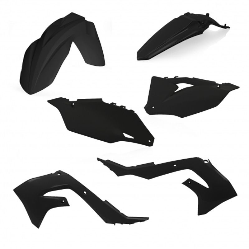 Kit plastiques Acerbis COULEUR NOIR